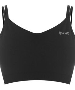 USA Pro Ladies Seamless Bra - Black [Parallel Import] - XL