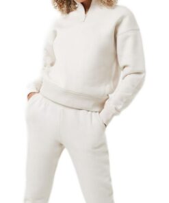 USA Pro Women - Quarter Zip Top - Cream (Parallel Import) - M