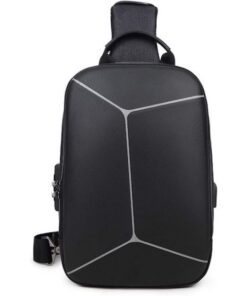 USB Anti-Theft Chest Waterproof & Wear-Resistant Messenger Bag