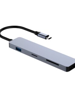 USB C 7-1 Hub with Cable - CW08
