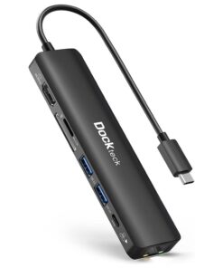 USB C 7-in-1 dock 4K@60Hz Hub