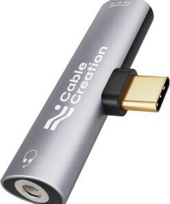 USB C to 3.5mm Headphone & Charger Adapter PD Fast Charge