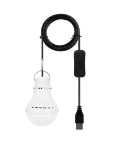 USB Camping / Emergency Light with Switch - Warm White