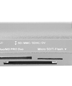 USB Card Reader All-in-One - Silver