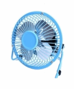 USB Mini Electric Fan - Blue
