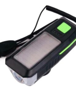 USB Rechargeable Bicycle Headlight Solar Horn Headlight