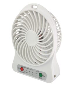 USB Rechargeable Mini Handheld Fan With Base