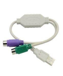 USB to PS2 Adapter Cable For Mouse and Keyboard 2PCS