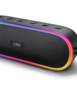USG - PLAY3 Waterproof Bluetooth Speaker With Lights