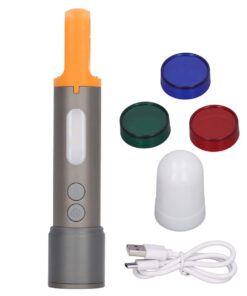 Uuname 3000 Lumens Torch Rechargeable COB LED Flashlight 9 Mode High Bright - 1 Pack