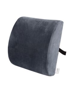 Uuname Lumbar Support Cushion Memory Foam Seat Mat Cushion Pillow For Chair - Dark Grey
