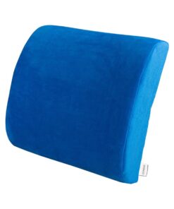 Uuname Lumbar Support Cushion Memory Foam Seat Mat Cushion Pillow For Chair - Royal Blue