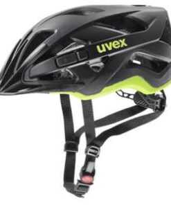Uvex Active CC Black-Yellow Mat Cycling Helmet - M