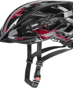 uvex air wing JR Red Black Kids Cycling Helmet