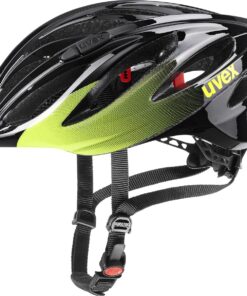uvex Boss Race Cycling Helmet - Black/Lime - M-L
