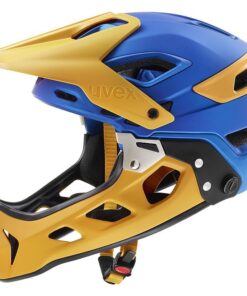 uvex Jakkyl Hde Mountain Bike Helmet - Blue Energy - L-XL