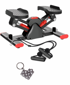 V-Type Step Fitness Machines with Resistance Bands and Handmade Keyholder
