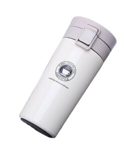 Vacuum Insulation Cup - Travel Flask White