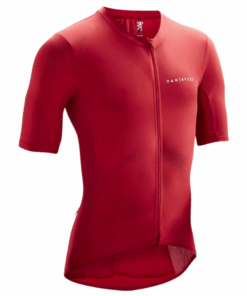Van Rysel Men's Short Sleeve Road Cycling Summer Jersey Neo Racer - Red - M