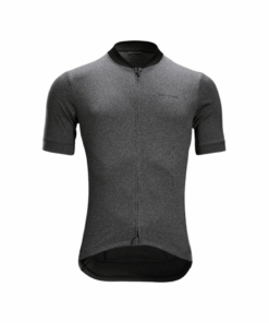 Van Rysel Men's Short Sleeve Road Cycling Summer Jersey - rc100 - Black - S