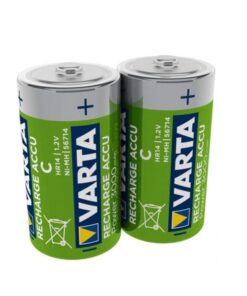 Varta C Size 3000 mAh Rechargeable NiMH Battery (2pack)