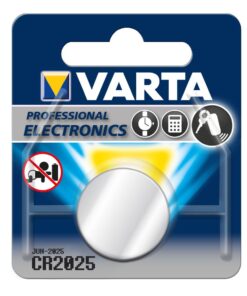 Varta Cr 2025 Lithium Batteries - Pack 1