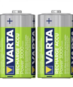 Varta D Size 3000 mAh Rechargeable NiMH Battery (2pack)