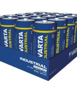 Varta Industrial Alakaline D size Batteries 20 Pack