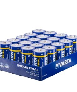 Varta Industrial Alkaline C size Batteries 20 Pack