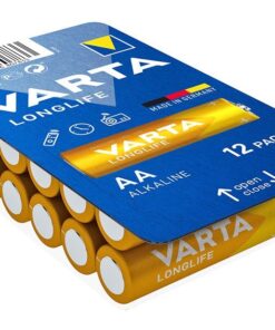VARTA Longlife Alkaline Battery AA (12 pcs) - 12 Batteries