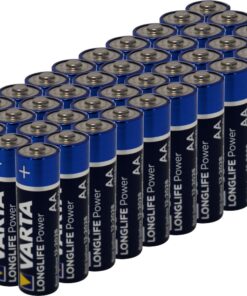 Varta - Longlife Power Batteries AA Bulk Pack 40 Pieces (20X2Packs)