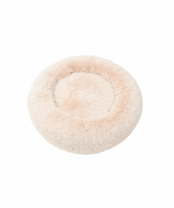Velvet Pet Bed - Cream - L