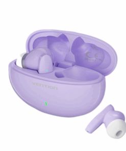 VENTION - E01 - HIFI Audio Earbuds With Low Latency Bluetooth v5.3 - Purple