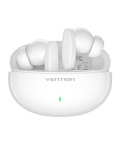 VENTION - IPX4 Water Resistant Earbuds with Touch & Voice Control - White