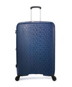 Verage Diamond 55cm 4 DWheel Hard Luggage Cabin Trolley Case with TSA Lock - Blue
