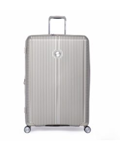 Verage Rome 55cm Hard Luggage 4 Wheel TSA Lock Exp Trolley Cabin Case - Silver