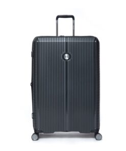 Verage - Rome 66cm Hard Luggage 8 Wheel TSA Lock Exp Trolley Check-In Case - Charcoal