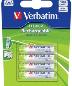 Verbatim AAA Rechargeable Batteries