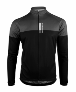 Vermarc Warm Riding Jersey ThermoSquare E.Y.R - Steel Grey - XL