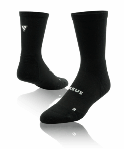 Versus - Black Active Crew Tab Socks - 4-7
