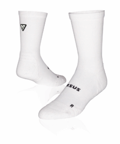 Versus - Classic White Active Crew Tab Socks - 4-7