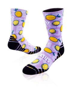 Versus Lemon Active Crew Socks - 4-7
