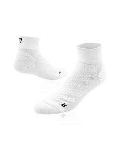 Versus Running Quarter Socks - White - 4-7