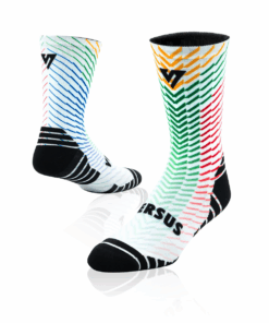 Versus South African Stripes Active Crew Socks - 4-7
