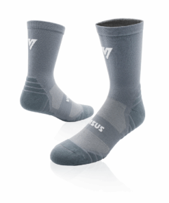 Versus Unisex Classic Active Crew Socks - Grey - 4-7