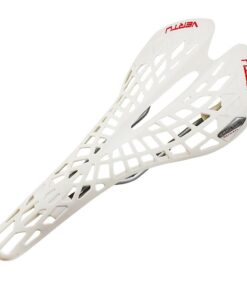 Vertu Premium Ultra-Light Flex Saddle - White