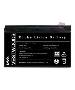 VestWoods LiFePO Battery - 12.8v / 89.6Wh / 7ah