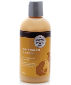 Vets Own Hair Relaxant Shampoo with Jasmine Oil and Oatmeal 250ml
