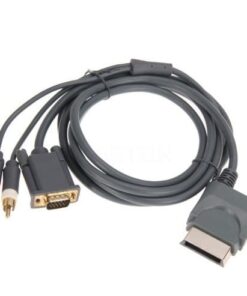 VGA Component Audio Cable Compatible for Xbox 360 HD, VGA, AV Cable & 2RCA