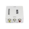 VGA2AV Mini VGA to AV RCA Converter for PC & Audio